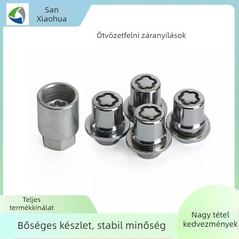 Ötvözet kerékzár-garnitúra Toyota számára (Modell: 00276-00900; Típus: autókerékzár; Alkalmazási terület: autó)