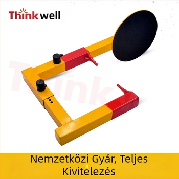 Trailer Kerékzár | Állítható, Lopás elleni védelem (Szénacél; Zárócsap: gördülő golyó; Modell TKTC-2023H-003; Kompatibilis: autó, teherautó, SUV, lakókocsi, kisbusz, trailer)