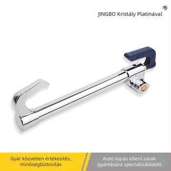 Crystal Platinum JB-315 Kormányzár és kuplungzár, Atomcilinder, Univerzális autókhoz