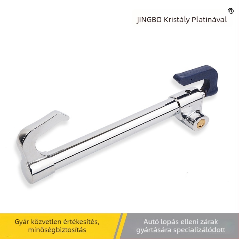 Crystal Platinum JB-315 Kormányzár és kuplungzár, Atomcilinder, Univerzális autókhoz