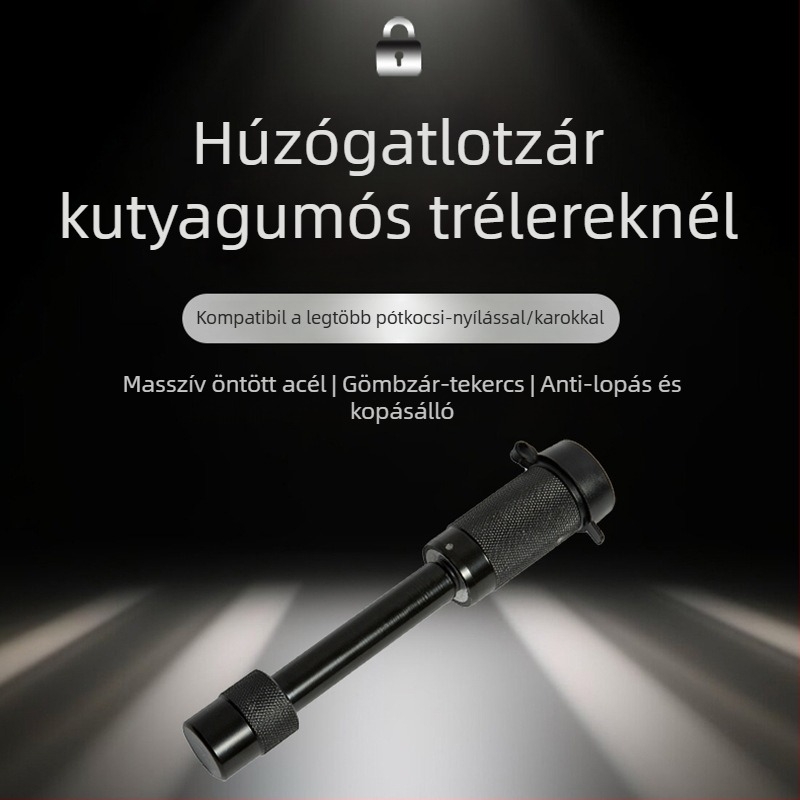 Autó vontató zár – universal, fém test, Plum Blossom zárbetét