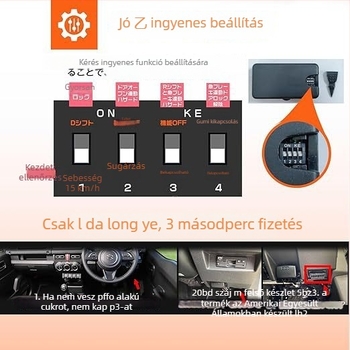TLJ020 Többfunkciós automata ajtózár Jimny AT3-hoz (3- és 5-ajtós), OBD plug-in zár