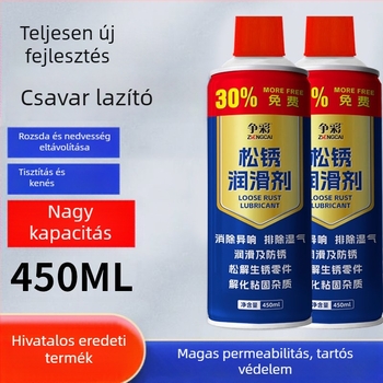 Rozsdamentesítő kenőanyag autóajtózárakhoz és csavarokhoz – többfunkciós korrózióvédő spray, formuláció konzervans alapú • 3 éves élettartam • ISO 9001
