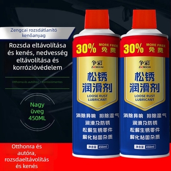 Rozsdamentesítő kenőanyag autóajtózárakhoz és csavarokhoz – többfunkciós korrózióvédő spray, formuláció konzervans alapú • 3 éves élettartam • ISO 9001