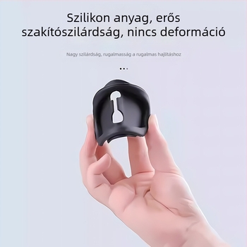 Szilikon ajtózárvédő párna autóhoz — ütéscsillapító párna és védőburkolat az ajtózárhoz, csendes zárás