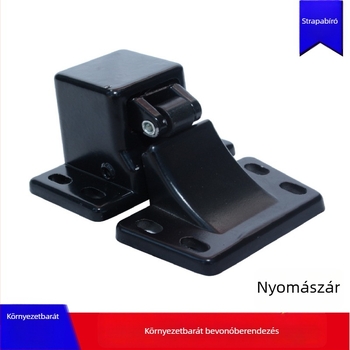 Nyomásos zár tolóajtóhoz – fém, Leader márka, alkalmas festőkamrára, szórókamrára, magas hőmérsékletű helyiségre, környezetvédelmi berendezésre, stílus Light Luxury