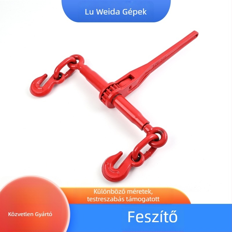 LWD Ratchet feszítő karlánc – kötözéshez és teherhordozáshoz
