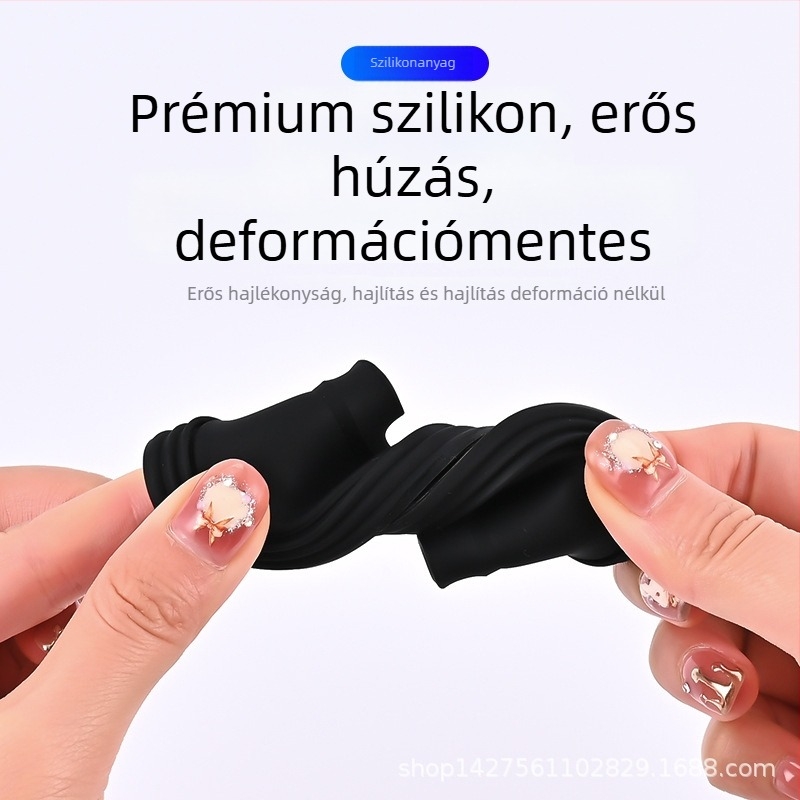 Szilikon ajtózárvédő sapka ragasztós telepítéssel az ajtó belső vezérlőpaneljéhez