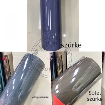 TPU fényszóró és hátsó lámpa védőfólia, karcolásálló, átlátszó, matt felület, ragasztóval történő felhelyezés
