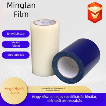 Öntapadós PE védőfólia alumíniumfelületekhez, 0,04 mm vastagság, szennyeződés elleni és porálló, víz alapú ragasztóval