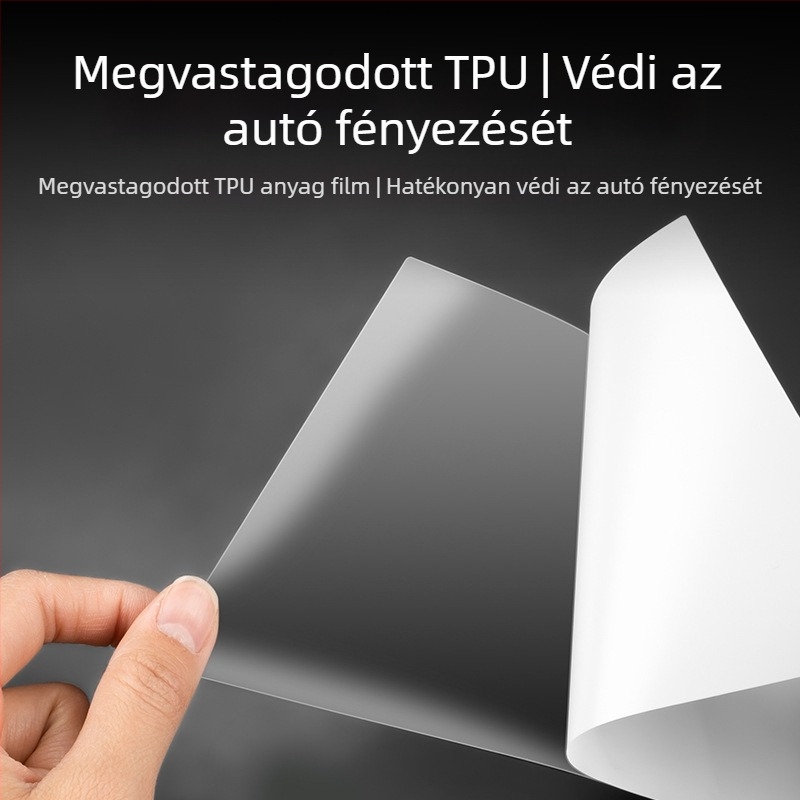 Leapmotor C01/C11/C10/C16 központi pillér védőfólia — B-oszlop ablakvédő, karcolásmentes, kopásálló, nagy felbontású, ragasztószalag