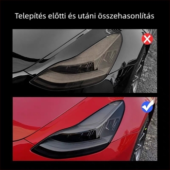 Mozhou TPU védőfólia fényszórók és hátsó lámpákhoz a Tesla Model 3/Y/X/S számára