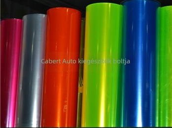 Autó fényszóró színváltó film (PVC) – fényáteresztés 90%, hőszigetelés 80%, általános modellekhez