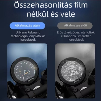 Dongfeng 450CLC kompatibilis autófólia készlet: műszerfal fólia, fényszóró és hátsó lámpa sötétítő fólia, üzemanyag-tank matrica