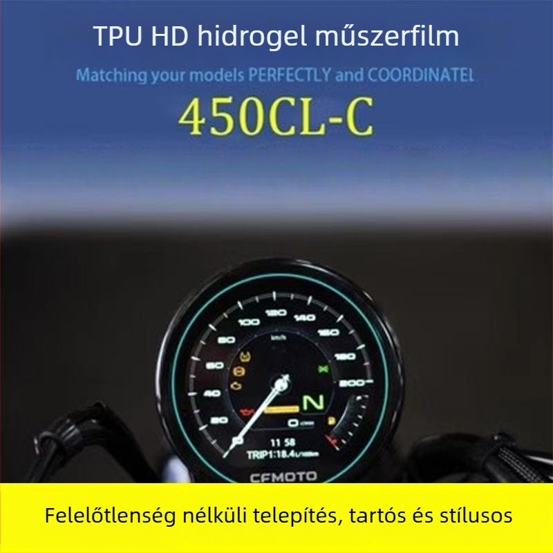 Dongfeng 450CLC kompatibilis autófólia készlet: műszerfal fólia, fényszóró és hátsó lámpa sötétítő fólia, üzemanyag-tank matrica