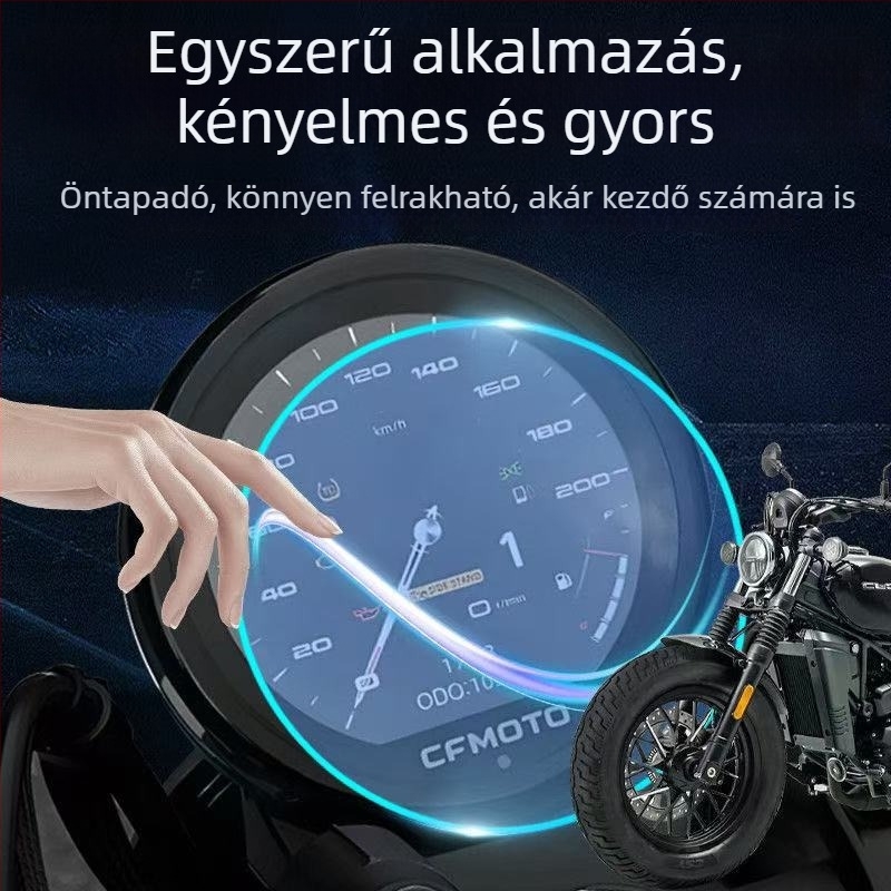 Dongfeng 450CLC kompatibilis autófólia készlet: műszerfal fólia, fényszóró és hátsó lámpa sötétítő fólia, üzemanyag-tank matrica