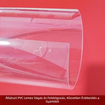 PVC műanyag lemez – átlátszó, kopásálló, hőálló, hidrolózis ellenálló; Modell Jiaodong