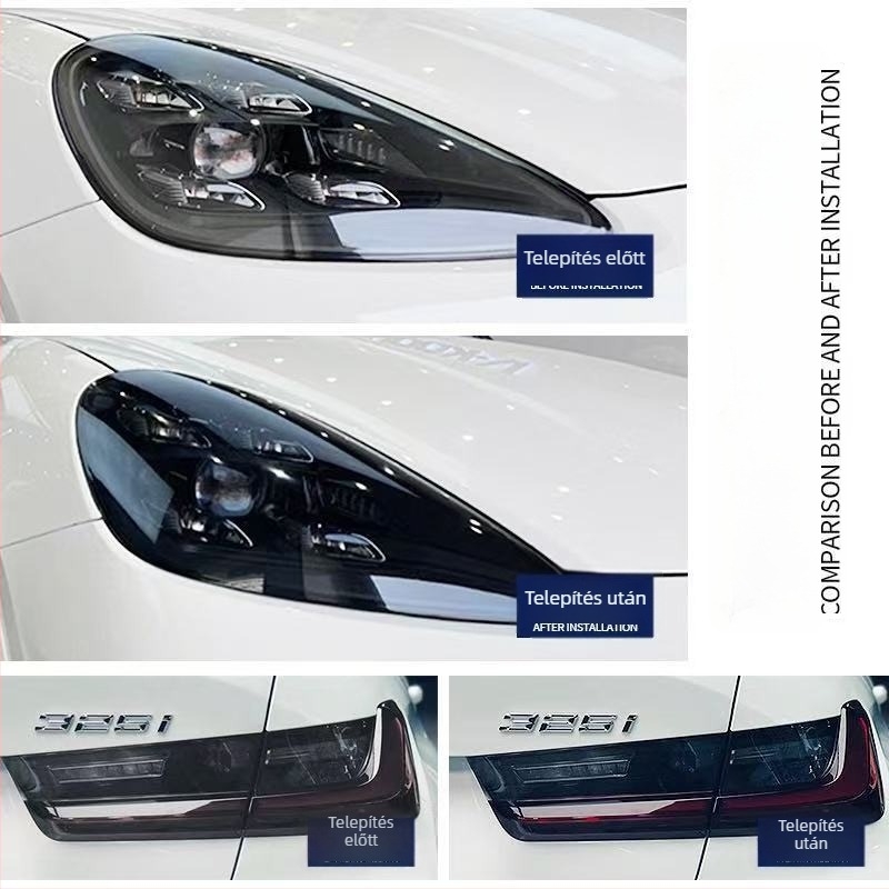 MLP Autó Fényszóró- és Hátsó Lámpa Film – TPU, Karcolás Elleni Védelem