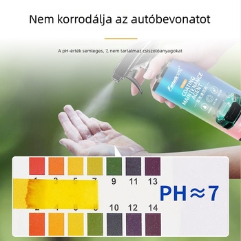 Autóbevonat tisztító folyadék színváltozású filmhez és TPU ápoláshoz, felületkímélő.