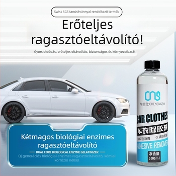 Autóbevonat ragasztóoldó tisztító, erőteljes ragasztómaradvány-tisztító az egész autóhoz, 5 év élettartam