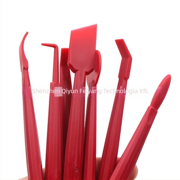 Autó fólia élzáró eszköz, 7 darabos készlet, anyag: új PP, autó fóliázáshoz