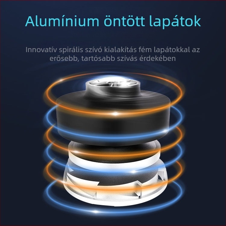 Vezeték nélküli autó porszívó, kézi, hordozható, nagy teljesítményű, kompakt