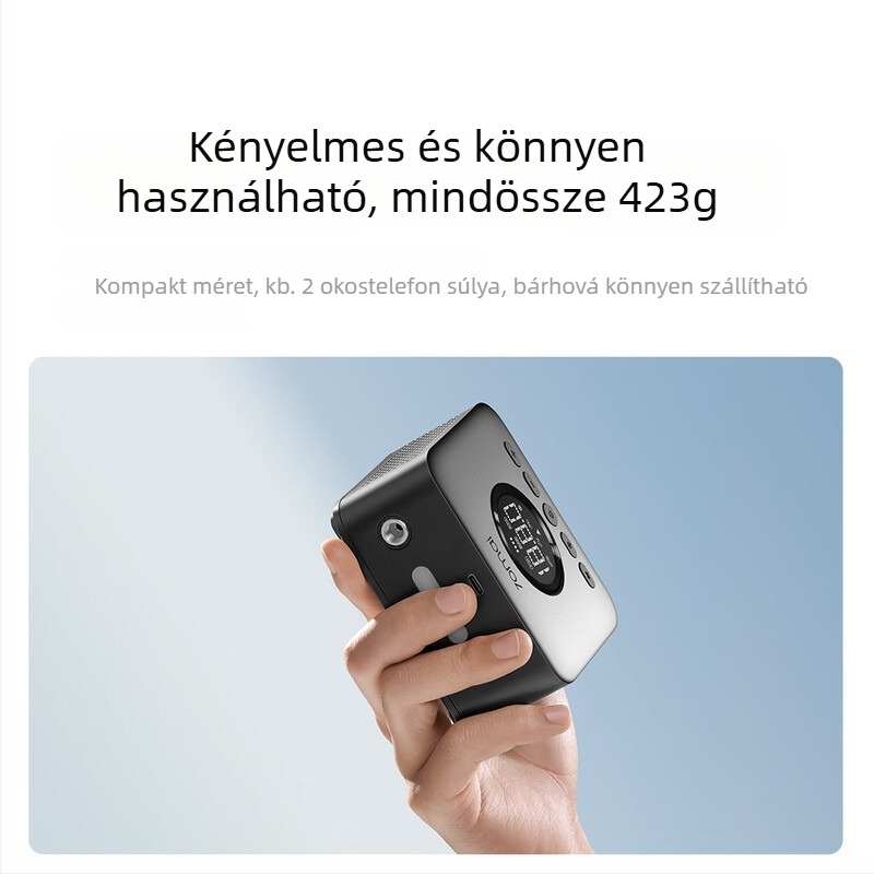 TP07 autógumi pumpa digitális kijelzővel, USB töltés, 12V, gyors felfújás