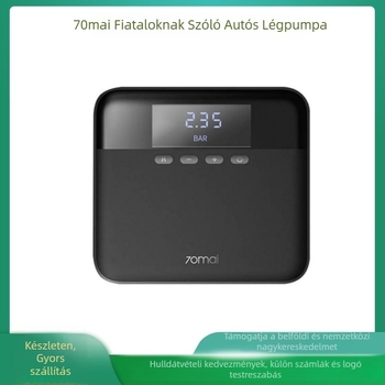  Autó gumi inflátor USB töltéssel, 120W, egyhengeres, 25 L/min, digitális kijelző