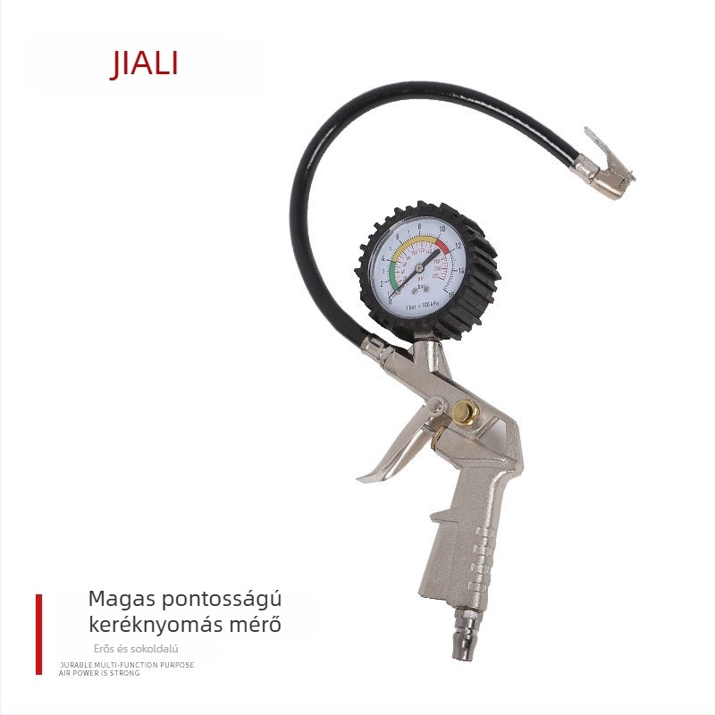 Gumiabroncsnyomás-mérő, mechanikus kivitel, nagy pontosságú, TG-04