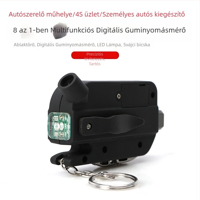 Musen Hall autógumi nyomásmérő