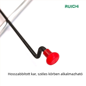 50 cm-es hosszabbító fúvókar autógumikhoz és nyomásmérővel