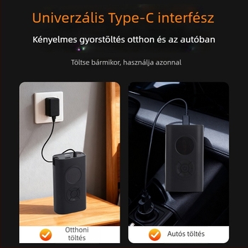 Hordozható intelligens légpumpa digitaális kijelzővel autókhoz és elektromos járművekhez