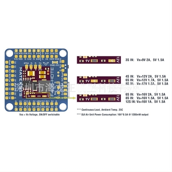 Matek F405-HDTE repülésvezérlő ArduPilottal, barométer, OSD, DJI HD VTX-kompatibilis