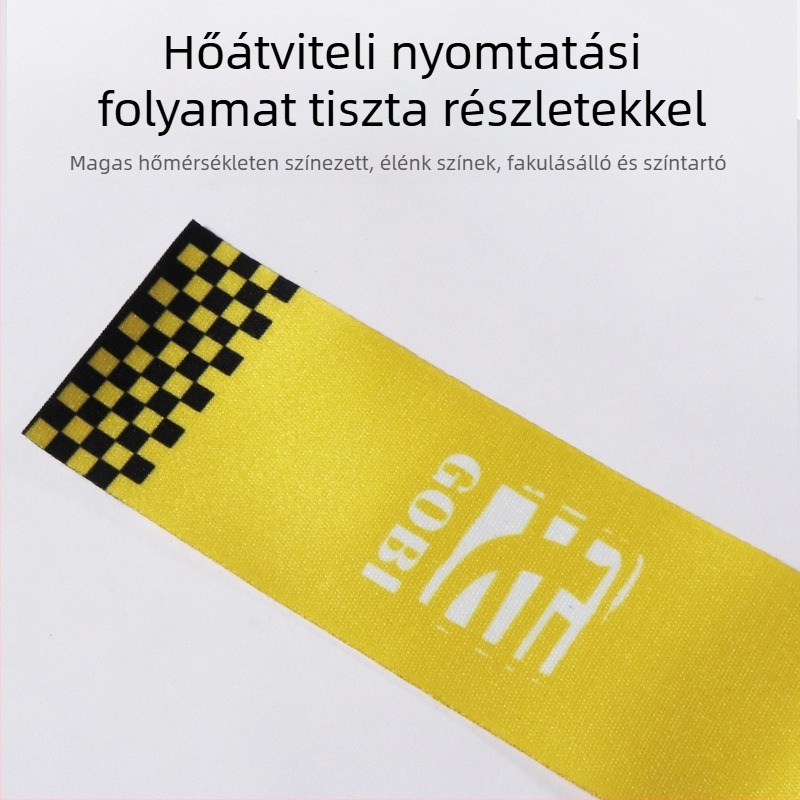 Személyre szabott szalaggal készült bőröndcímke – Xindinghang márka, hátizsák és táskák díszítése, promóciós ajándék