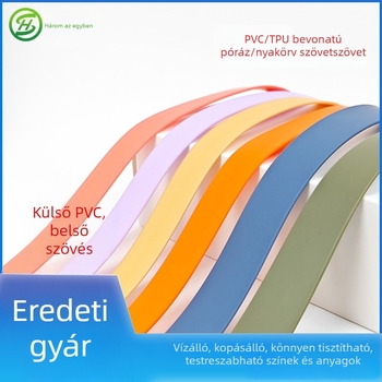 Three-in-One PVC gumírozott szövésű szalag háziállatok számára: edzőpóráz, nyakörv, hám és poggyász fogantyú