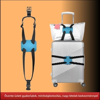 Hátizsákhoz készült rugalmas csatú pánt — keresztirányú kialakítás, többfunkciós utazási rögzítő pánt, márka Fengtai weaving