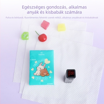 Egyszer használatos arctörölköző - növényi rostból, egyszerű szövés, OEM/ODM testreszabás, 7–15 napos gyártási ciklus