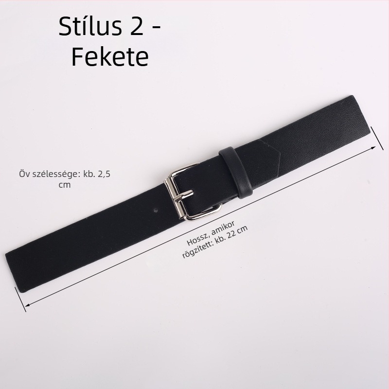 Kabát övcsat gyanta anyagból és bőr csattal, kabátokhoz, szélkabátokhoz, pulóverekhez és overálokhoz.