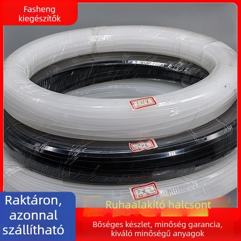 PVC ruházati borda - Átlátszó műanyag támasz ruházathoz, például sapkákhoz, nadrágokhoz, ruházathoz és hátoldali zárhoz