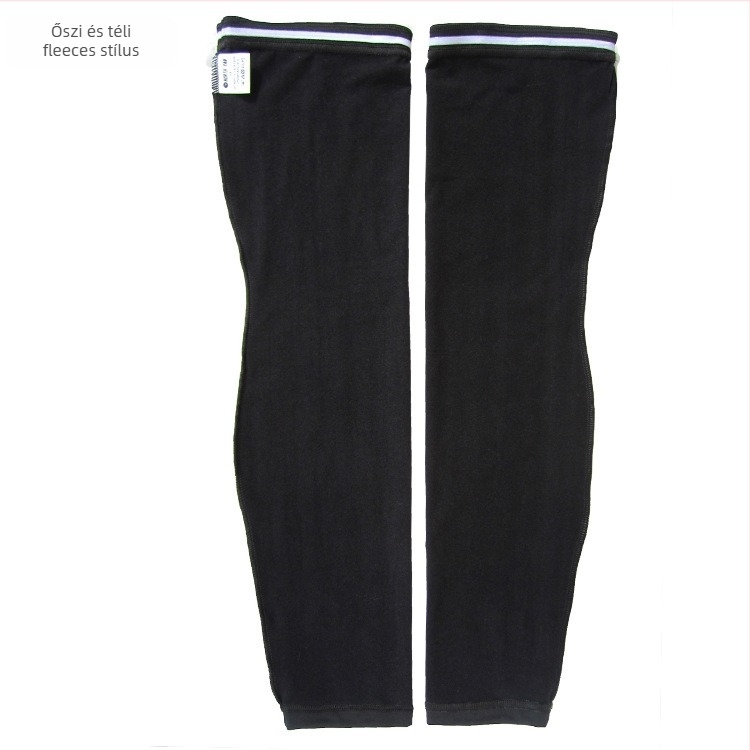 Őszi-téli fleece kerékpáros lábszárvédők