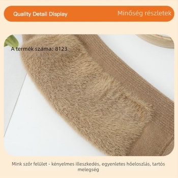 Térdmelegítő párnák Mink Velvetből – állandó hőmérsékletű fűtés, hőgyűjtés, csúszásmentes, rugalmas