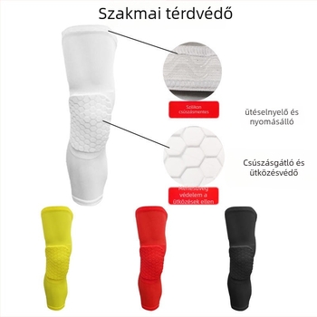 Kosárlabda térdvédő – poliészter anyag, univerzális, térdvédelem