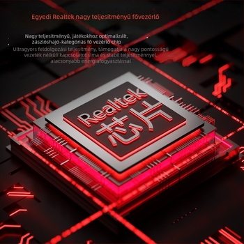 Tarantula Wolf Spider V9 gaming egér három módban: vezeték nélküli 2.4G/Bluetooth és kábeles, könnyű, DPI 10000-ig