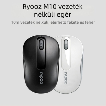 Rapoo M10 vezeték nélküli egér, 2.4G, 2 gombos, Kétirányú görgő
