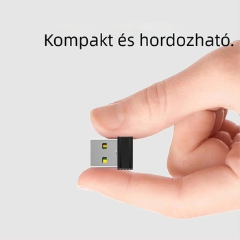 Egérmozgató (jiggler) – vezeték nélküli virtuális egér, USB-interfész, 2500 DPI