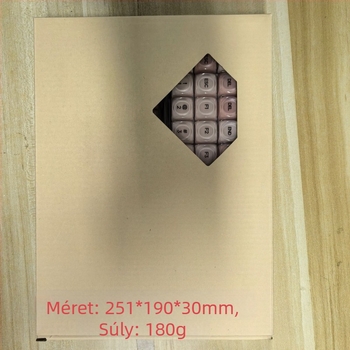 Liquid foundation keycaps (kisméretű teljes készlet) – testreszabott, modell: Liquid foundation keycaps (small complete set), anyag: 20225553378, tömeg: 200 g