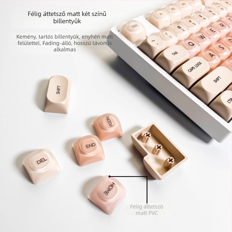 Liquid foundation keycaps (kisméretű teljes készlet) – testreszabott, modell: Liquid foundation keycaps (small complete set), anyag: 20225553378, tömeg: 200 g