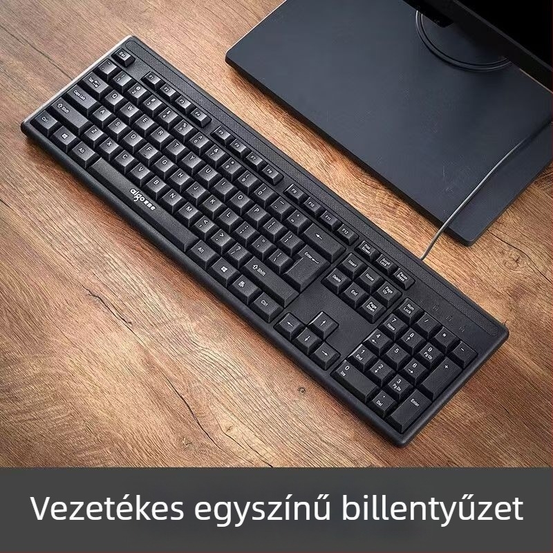 Patriot W921 vezetékes USB membrán billentyűzet asztali számítógépre (107 billentyű, szilikon anyag, asztali kompatibilitás)