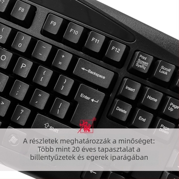 Lisheng KB-101A Vezetékes USB Gaming billentyűzet — Thunder Sword kiadás