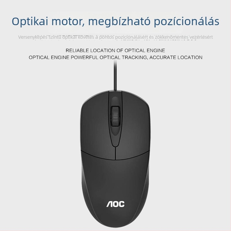 KM160 USB billentyűzet és egér szett, 1200dpi optikai, ergonómikus